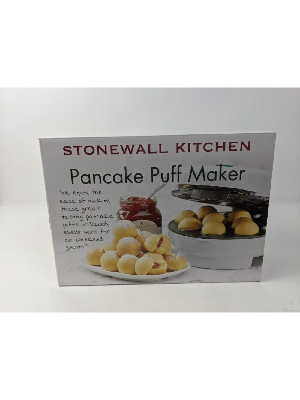Stonewall Kitchen Pancake Puff Maker, Cake Pops, Donut Holes Maker
